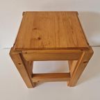 Vintage Krukje Plantentafel Jaren 70 Grenenhouten Tafeltje thumbnail 7