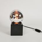 Dutch Design - Space Age - Philips Design Spiegelbol Lamp - Tafel/Bureaulamp - 70'S thumbnail 2