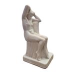 Art Deco Keramiek Beeld Van Een Naakte Dame Jaren 30 thumbnail 5