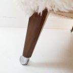 Vintage Artifort Theo Ruth Tweezits Bankje Crème Doodle thumbnail 9