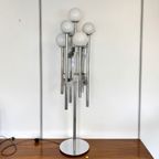 Gaetano Sciolari Chrome Staande Lamp - Jaren 70 thumbnail 6