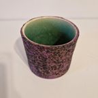 Vintage Berkenbast Pot Paarse Bloempot Vintage Pot thumbnail 4
