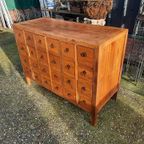 Oude Chinese Ladenkast / Apothekerskast, Dressoir thumbnail 4