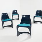 Set Of 4 Steen Ostergaard A-line Chairs By CADO thumbnail 5