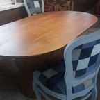 By fonQ Grand Eettafel Lichtbruin Mangohout thumbnail 3