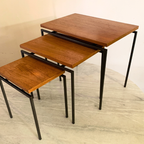 Vintage Design Nesting Tables Cees Braakman - Pastoe thumbnail 11