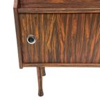 Vintage Highboard Wandmeubel Jaren 60 Rosewood Fineer thumbnail 13