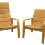 Vintage Yngve Ekstrom Voor Swedese Fauteuil Herenmodel thumbnail 6