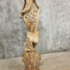 Oud Stenen Tuinbeeld Franse Sculptuur 175 Cm Hoog thumbnail 12