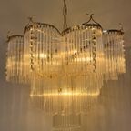 Vintage Regency Staafjes Kroonluchter Hanglamp thumbnail 2