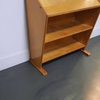 Vintage Berken Secretaire Door Cor Alons Voor Gouda Den Boer, 1950 thumbnail 5