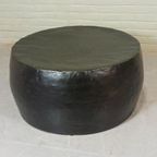 Zwarte Metalen Trommel Salontafel, Rond, 70 Cm thumbnail 10