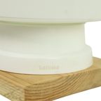 Koppel Mushroom Lampjes Nachtlamp Opaline Vintage thumbnail 3