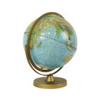 Vintage Wereldbol Gyroscopisch Globe Met Reliëf Jaren 1960 thumbnail 12