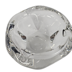 Kristalunie Maastricht - Max Verboeket - Transparant Dubbelwandige Vaas - 1960´s thumbnail 7