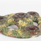 Kees Van Valderen - (1916-1990) - De Beemd Schijndel - Kandelaar - Terra Cotta - 1E Kwart 20E Eeu thumbnail 3