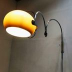 Vintage Mushroom Wandlamp Arc Lamp Dijkstra 1970 Zwenkarm thumbnail 16