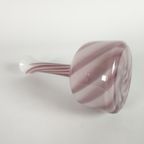 Empoli Glas - Av Hand - Opaline - Mondgeblazen - 50'S - Gevlamd - Swirl - thumbnail 5