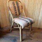 2 Rotan Bamboe Boho Stoelen thumbnail 8