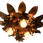Vintage Plafondlamp Plafonniere Willy Daro Hollywood Regency thumbnail 7
