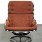 Jaren ’60 Vintage Design Draaifauteuil Tanabe Sz19 Van Martin Visser Voor Spectrum thumbnail 3