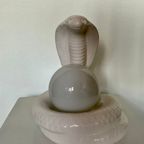 Vintage Ceramic Snake Cobra, 1970S thumbnail 4