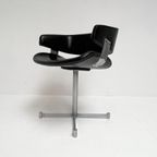 Zwartlederen Artifort Fauteuil, 1970S thumbnail 8