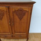 Brocante Landelijke Queen Ann Barkast Wandkast Buffetkast Ladekast 309 thumbnail 4