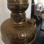 Antieke Koperen Petroleum Vloerlamp Brevete L&b 1883 thumbnail 12