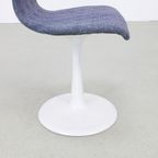 6X Vintage Eetkamerstoel Tulpvoet Tulip Chair 1970 thumbnail 8