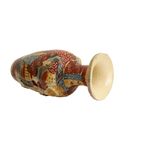 Antieke Vintage Japans Satsuma Vaas, Rond 1900-1920 thumbnail 2