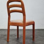 Vintage Set 6 Stuks Stoelen, Dyrlund, Denmark, 1970S thumbnail 5