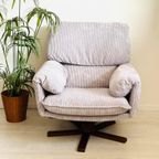 Vintage Leolux Draaifauteuil Rib thumbnail 5