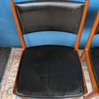 4x Deens Design Stoelen, Søren Willadsen, Midcentury thumbnail 18