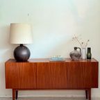 Vintage Strak Sideboard Tv-Meubel Teak Jaren 60 thumbnail 2