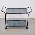 Vintage Kri Serveerwagen Niels Gammelgaard Bar Cart ‘80 thumbnail 3