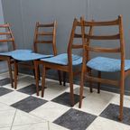 Set Of 4 Casala Dining Chairs 1960s thumbnail 8