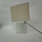 Mid-Century Glass Table Lamp , 1960’S thumbnail 2