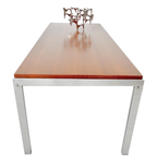 Deens Design Salontafel Teak Chroom Mid-century thumbnail 9