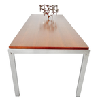 Deens Design Salontafel Teak Chroom Mid-Century thumbnail 9