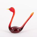 Swedish Art Glass Birds Sculptures From Bergdala, 1970’s thumbnail 10