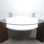 Coffee Table Glass Teak thumbnail 5