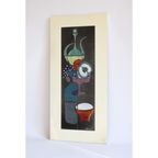 Ceramic Tile Tableau By Capra Italy 1960S thumbnail 3