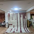 Authentiek Marokkaans Berber Beni Ourain Tapijt 300X200 Cm - 100% Wol, Handgemaakt thumbnail 3