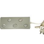 Herda Almelo - Vintage Bedlamp - Grijs - Sterren - Wandverlichting - 70's - Retro thumbnail 7