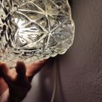 Vintage Guro Jaren '70 Plafondlamp Plafonnière Glas Vierkant thumbnail 14