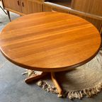 Mid-Century Deens Design Salontafel / Eettafel Teak Dyrlund thumbnail 7