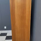 Blonde Wood Asymmetrical Shelving Cabinet By Jitona thumbnail 2