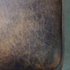 Geweldige, Uniek Grote En In Goede Staat Verkerende Hocker/ Salontafel Gemaakt Van Schapenleer thumbnail 15