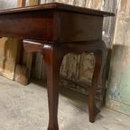 Oude Toonbank, Vitrine-tafel, Sidetable, Pronktafel. L 180cm thumbnail 7